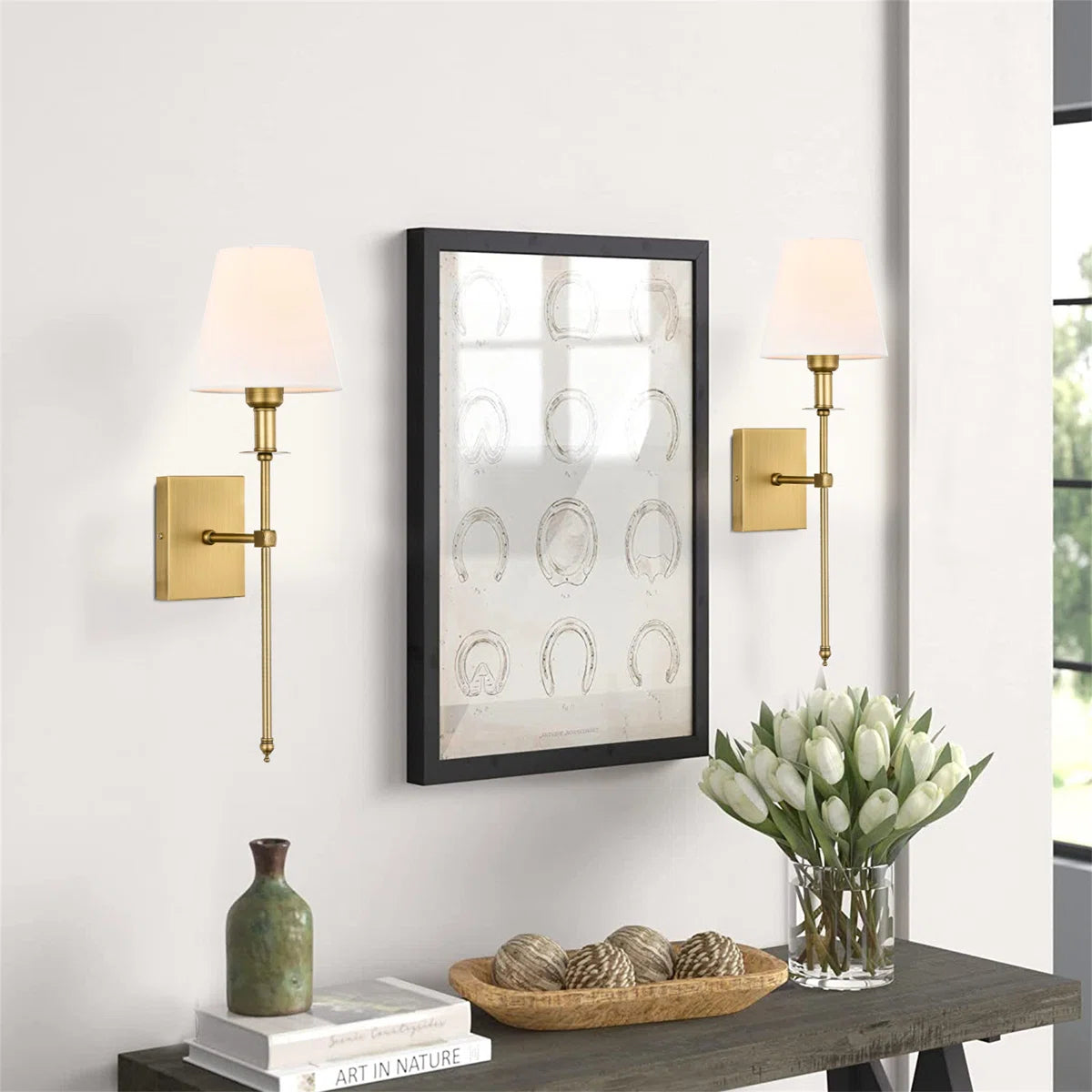 1 - Light Iron Wallchiere (Set of 2)