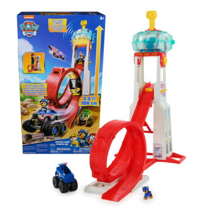 Rescue Wheels Super Loop Tower HQ with Lights