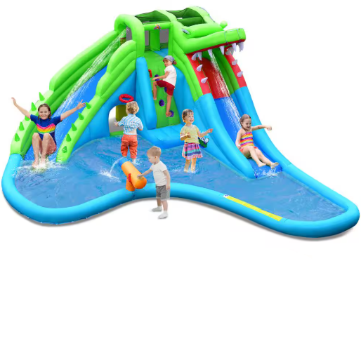 Inflatable Style Water Slide Upgraded Kids Bounce Castle
