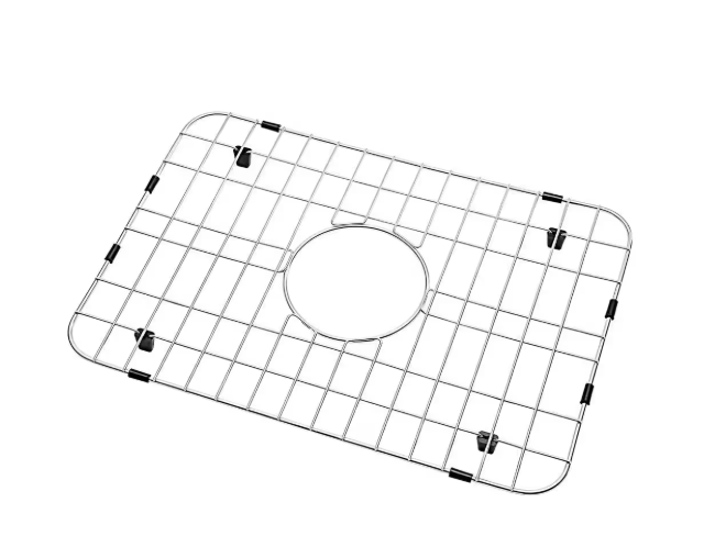 Center Drain Stainless Steel Sink Protector