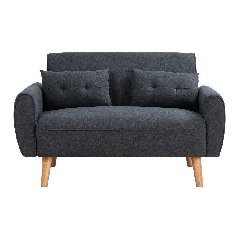 2-Seat Small Modern Love Seat Sofa