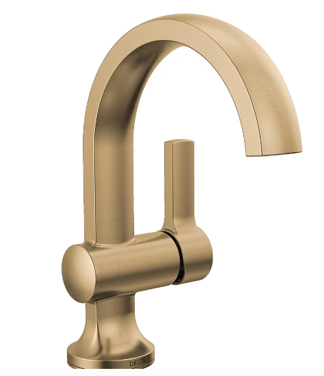 Albion Champagne Bronze Single hole 1-Handle WaterSense – Salvage & Co Indy