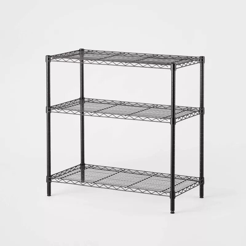 3 Tier Wide Wire Shelving