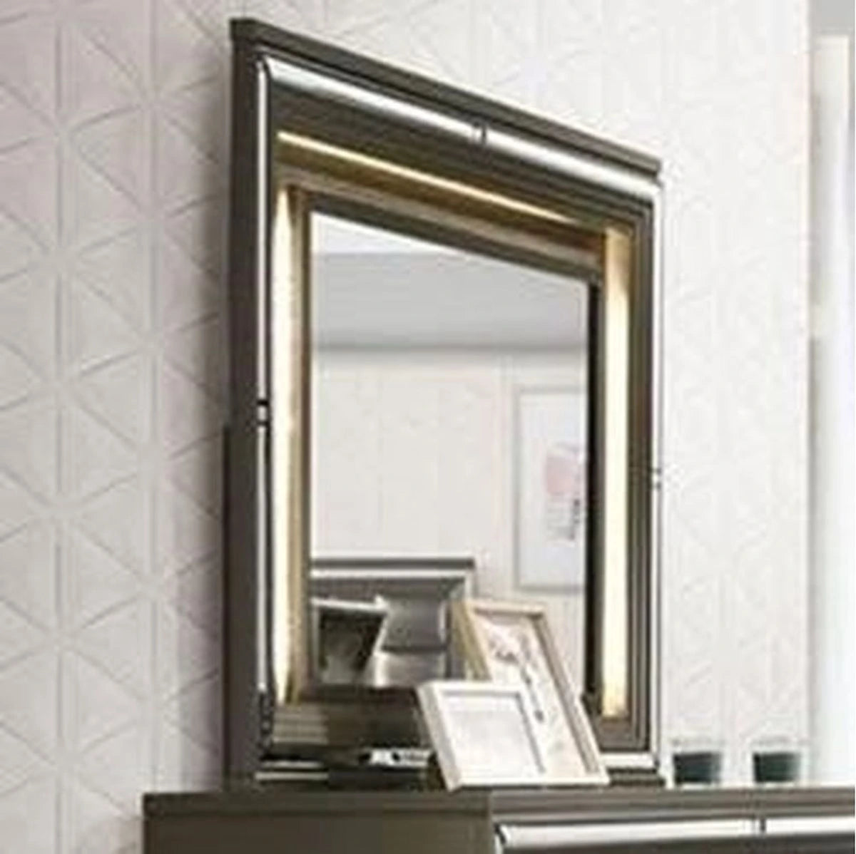 Twenty Nine Copper Dresser Mirror