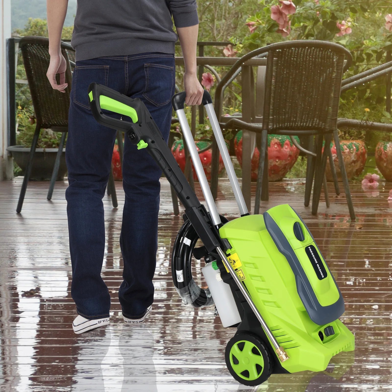 Electric Pressure Washer Portable Power Washer