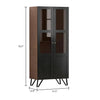 2-Door Acrylic-Fronted Display Cabinet Perfect for Organize