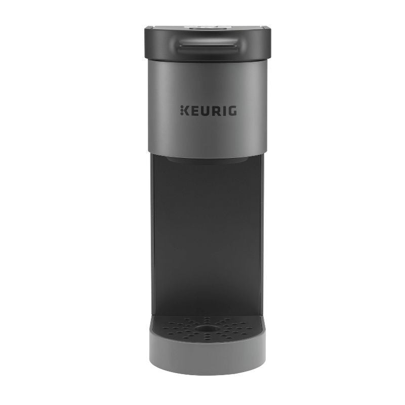 K-Mini Go Single-Serve K-Cup Pod Coffee Maker Gray: Compact Electric Brewer, Uses K-Cups & Pods