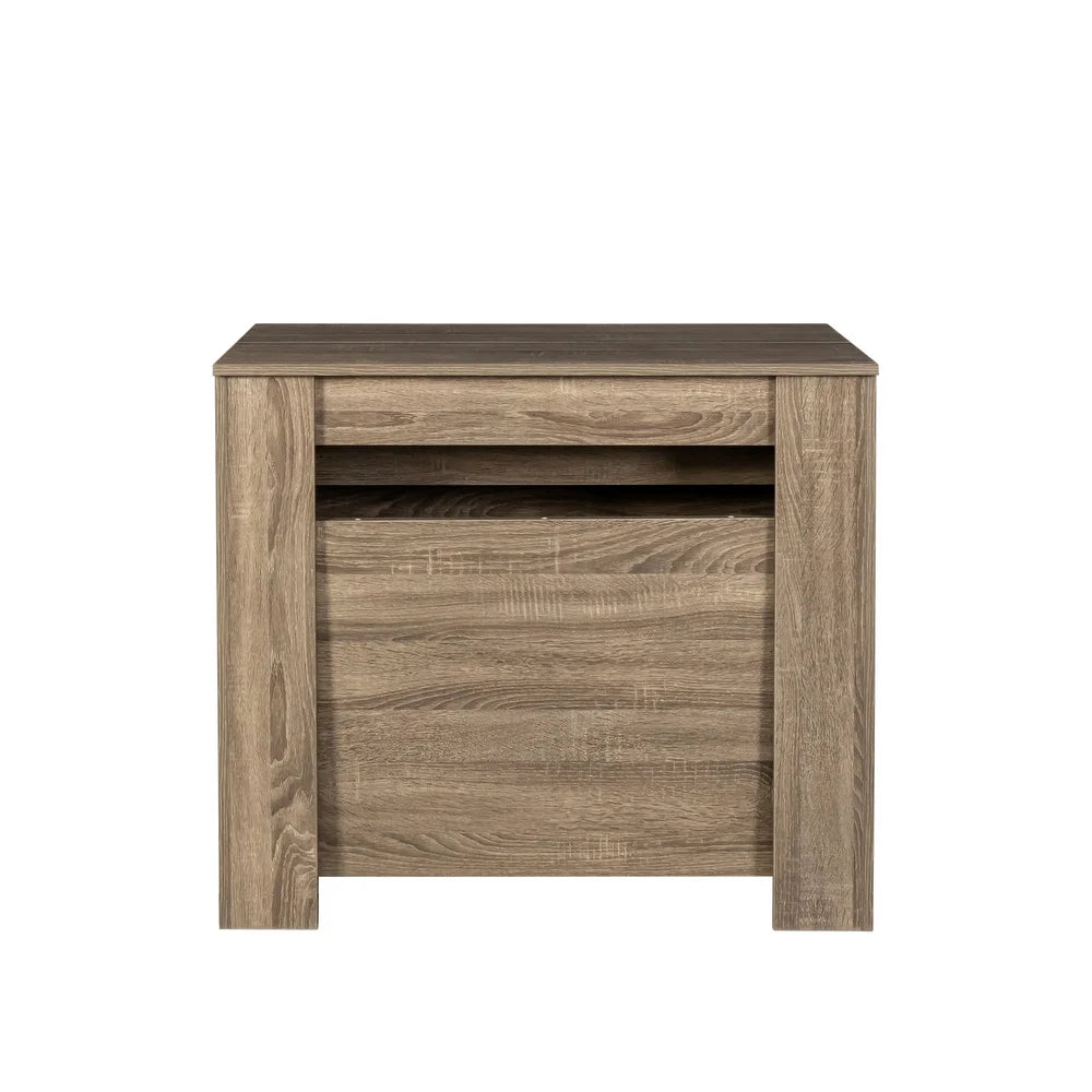 2 in 1 Multifunctional Extendable Console Table Dining Table for 4-8 People