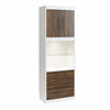 Storage Cabinet with Drawers and Touch Sensor LED Lighting