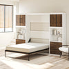 Storage Cabinet with Drawers and Touch Sensor LED Lighting