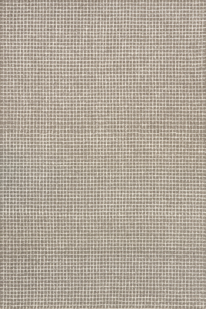 Melrose Checked Wool Area Rug 3'x5'