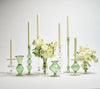 Blossom Candle Holder in Green