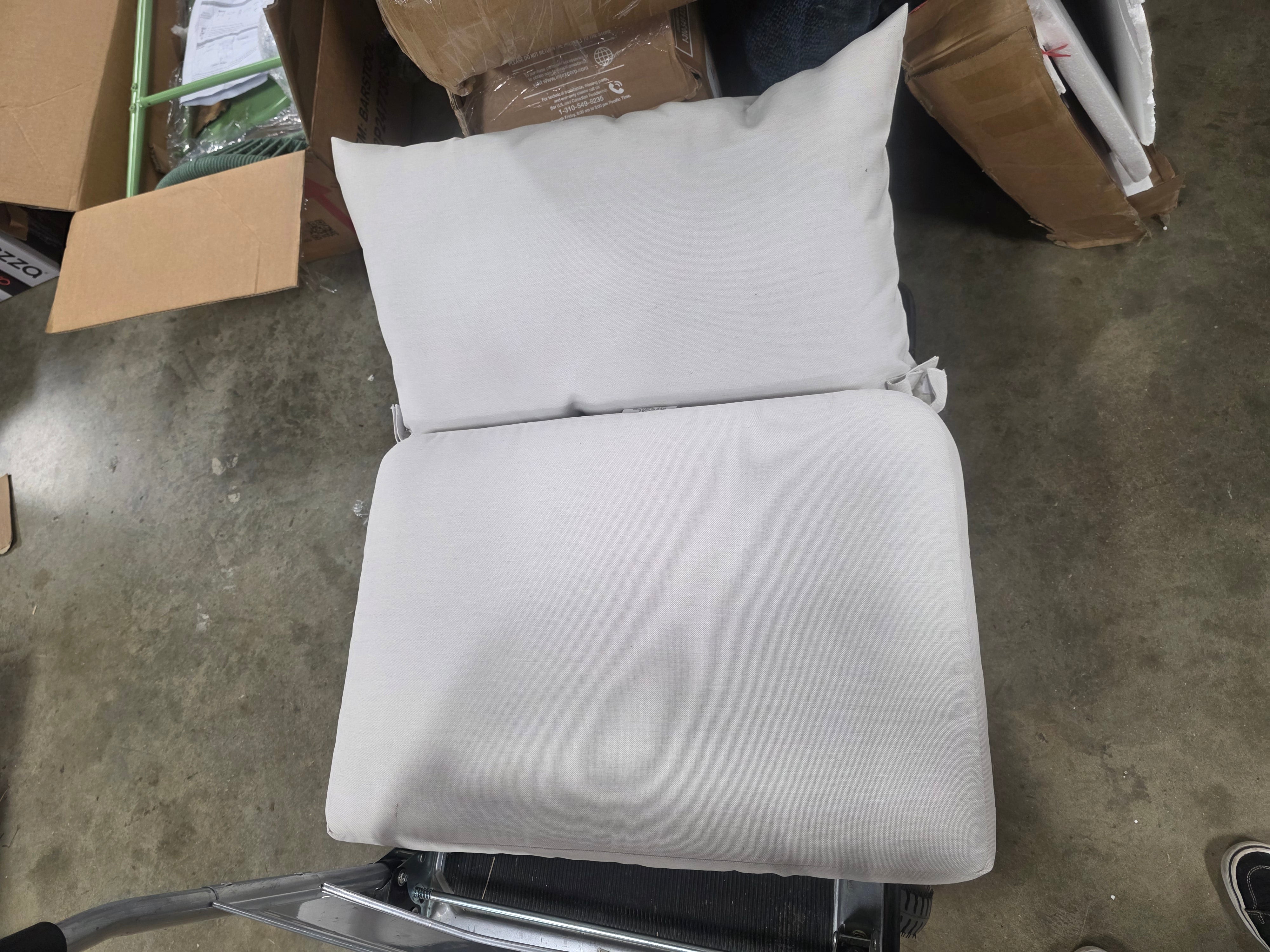 Ebern Designs Pallet Cushions 2 Pcs Fabric - SHOWROOM ITEM
