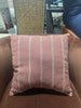 2pk Square Cotton Woven Stripe Throw Pillows - Threshold™ - SHOWROOM ITEM