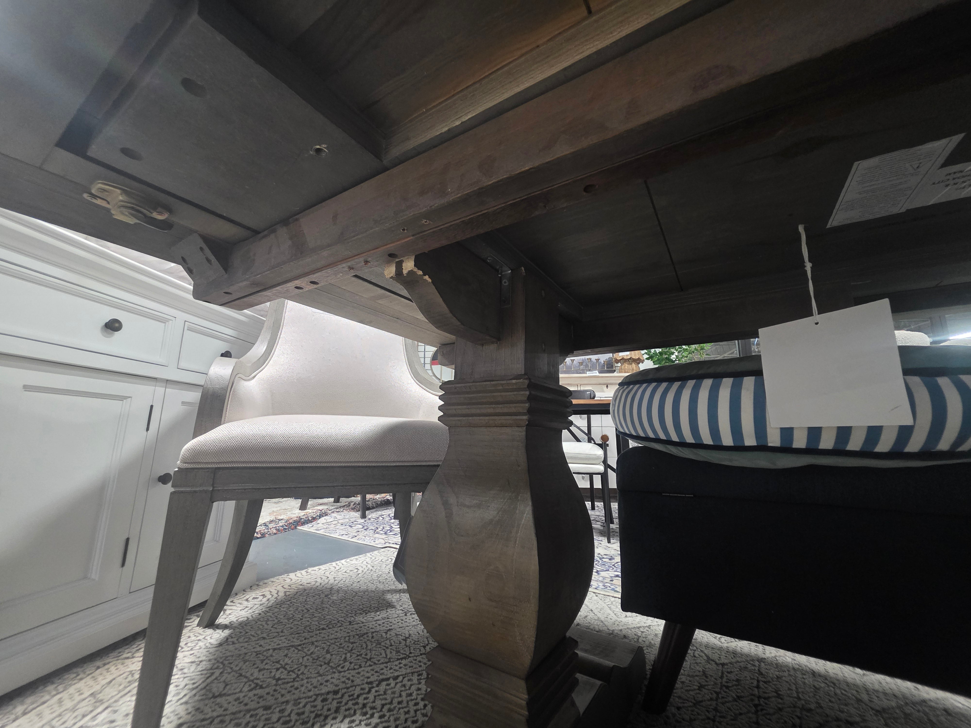 Quincy Reclaimed Pine Dining Table - SHOWROOM ITEM