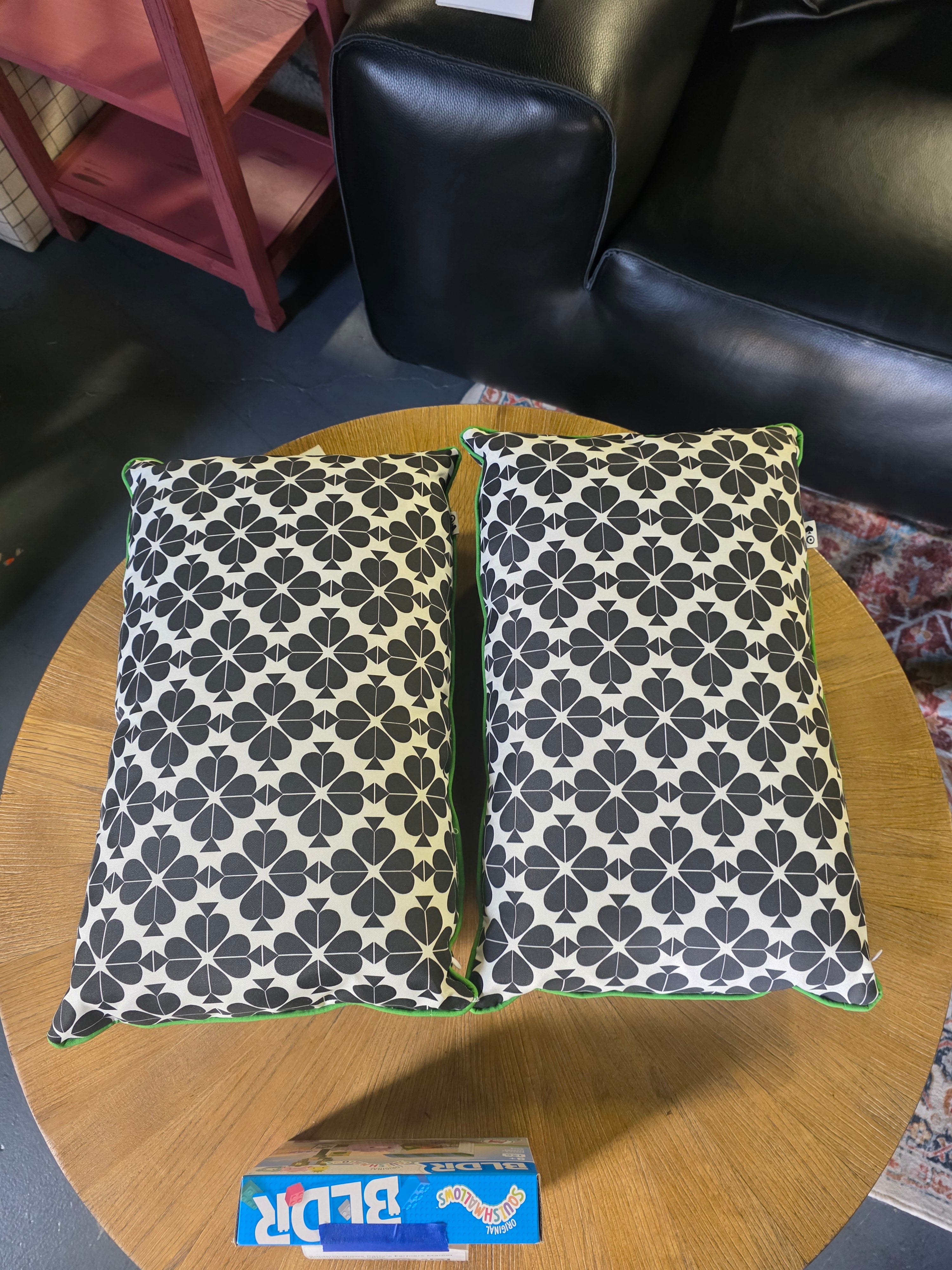 Kate Spade x Target Spade Floral Rectangle Lumbar Pillows (2) - SHOWROOM ITEM