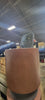 Geometric Terrafab Accent Table Brown - Threshold™ - SHOWROOM ITEM
