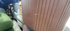 Geometric Terrafab Accent Table Brown - Threshold™ - SHOWROOM ITEM