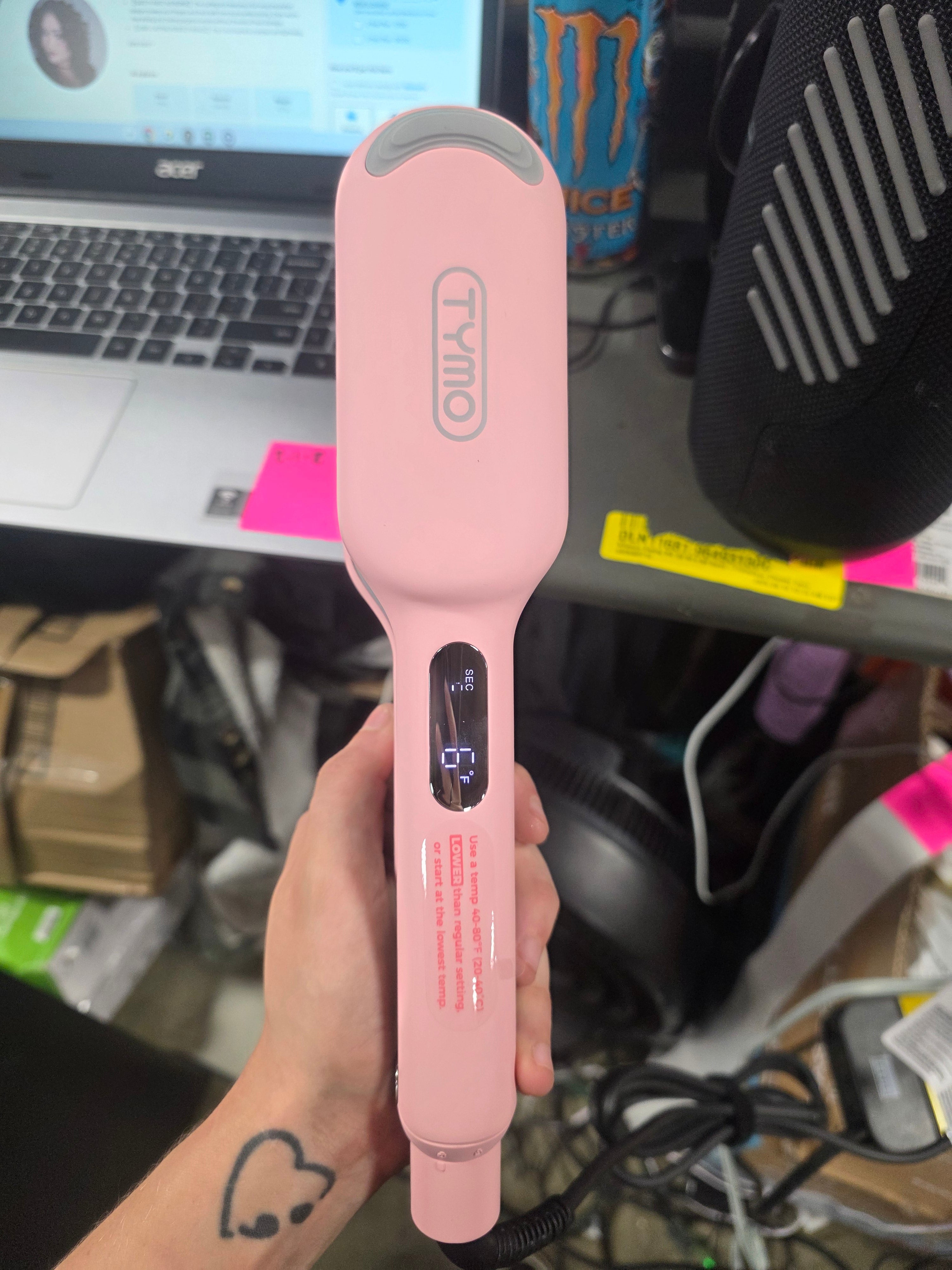 TYMO COMPACT ROVY Curling Iron & Hair Crimper Waver - Final Cut