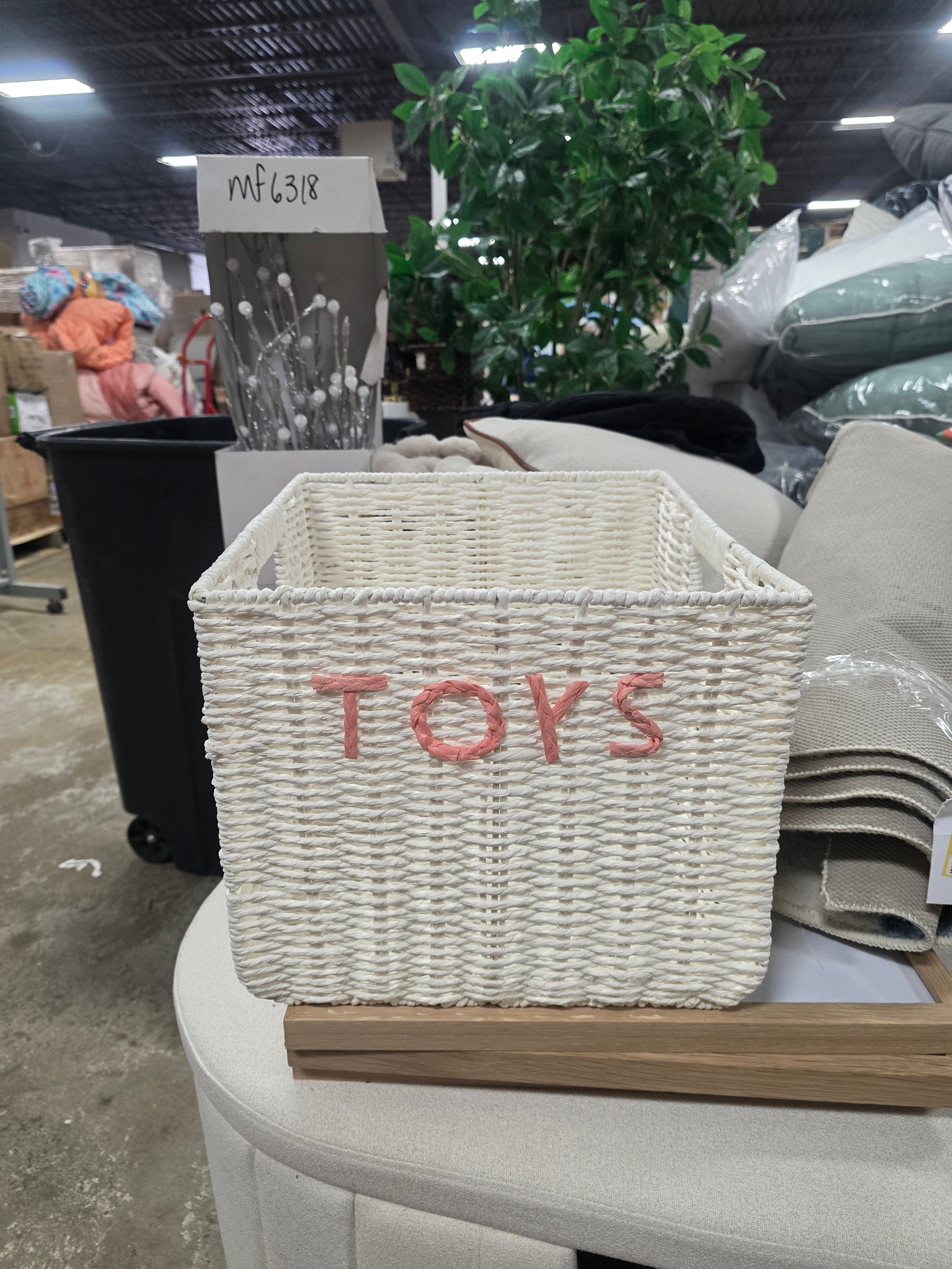 Kids' Large Woven Toys Storage Basket - Pillowfort™ - SHOWROOM ITEM 