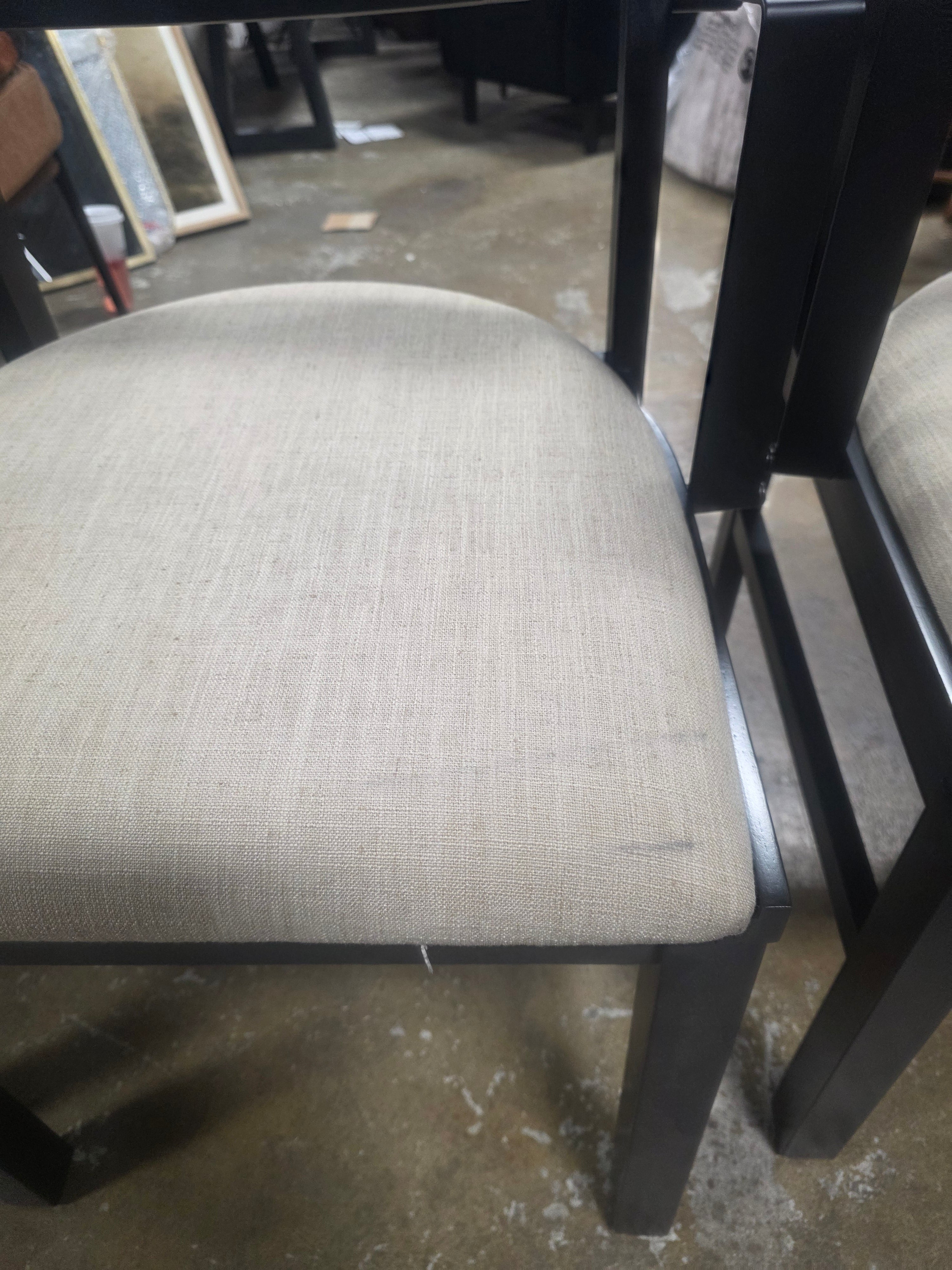Tangkula Dining Chair w/ Arms Set of 4 - SHOWROOM ITEM 