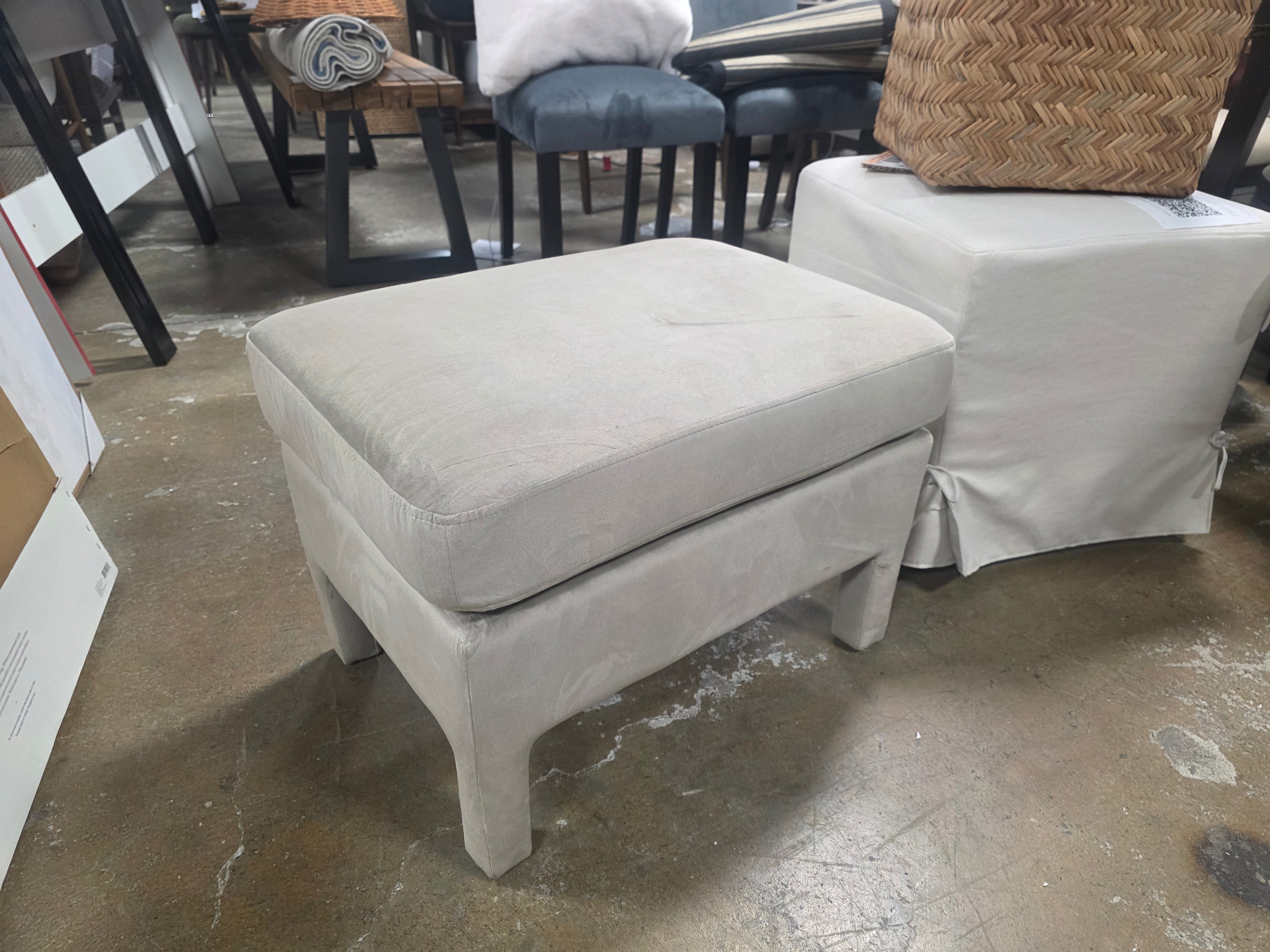 Bellfield Fully Upholstered Ottoman - Threshold - SHOWROOM ITEM 