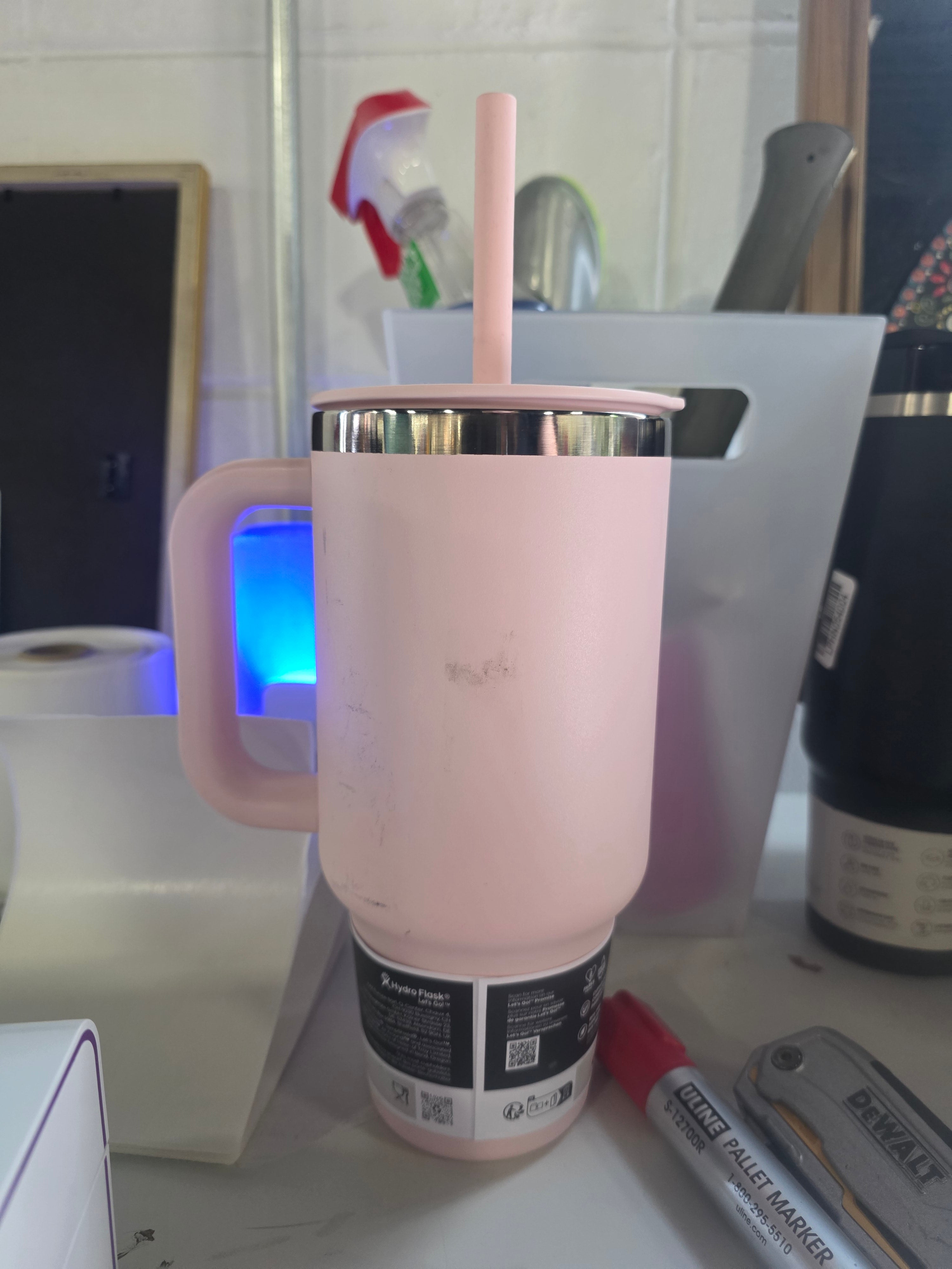Hydro Flask 32oz All Around Travel Straw Tumbler - 32 oz - SHOWROOM ITEM 