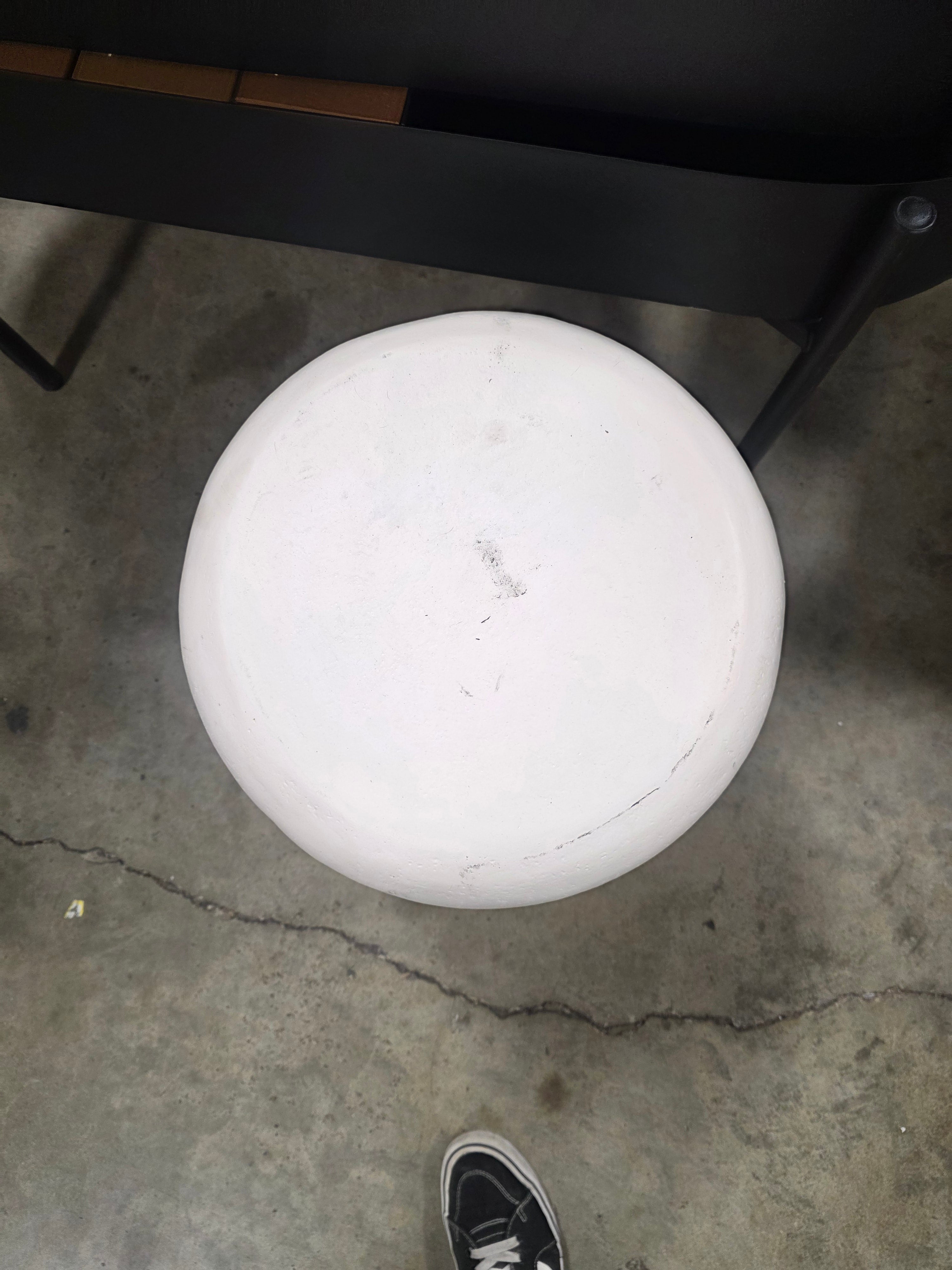 Irregular Liana Outdoor Patio Accent Table White - Threshold™ - Final Cut