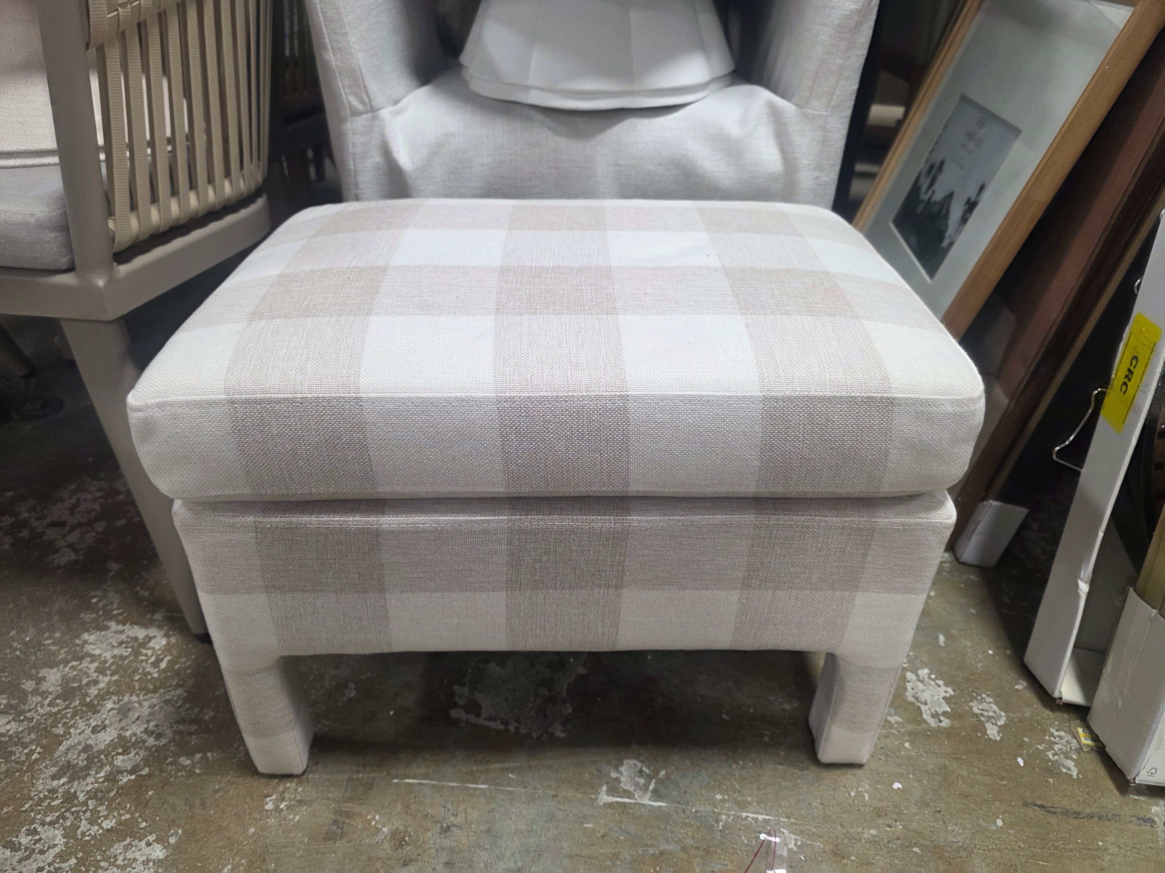 Bellfield Fully Upholstered Ottoman - Threshold™ designed with Studio McGee - SHOWROOM ITEM 