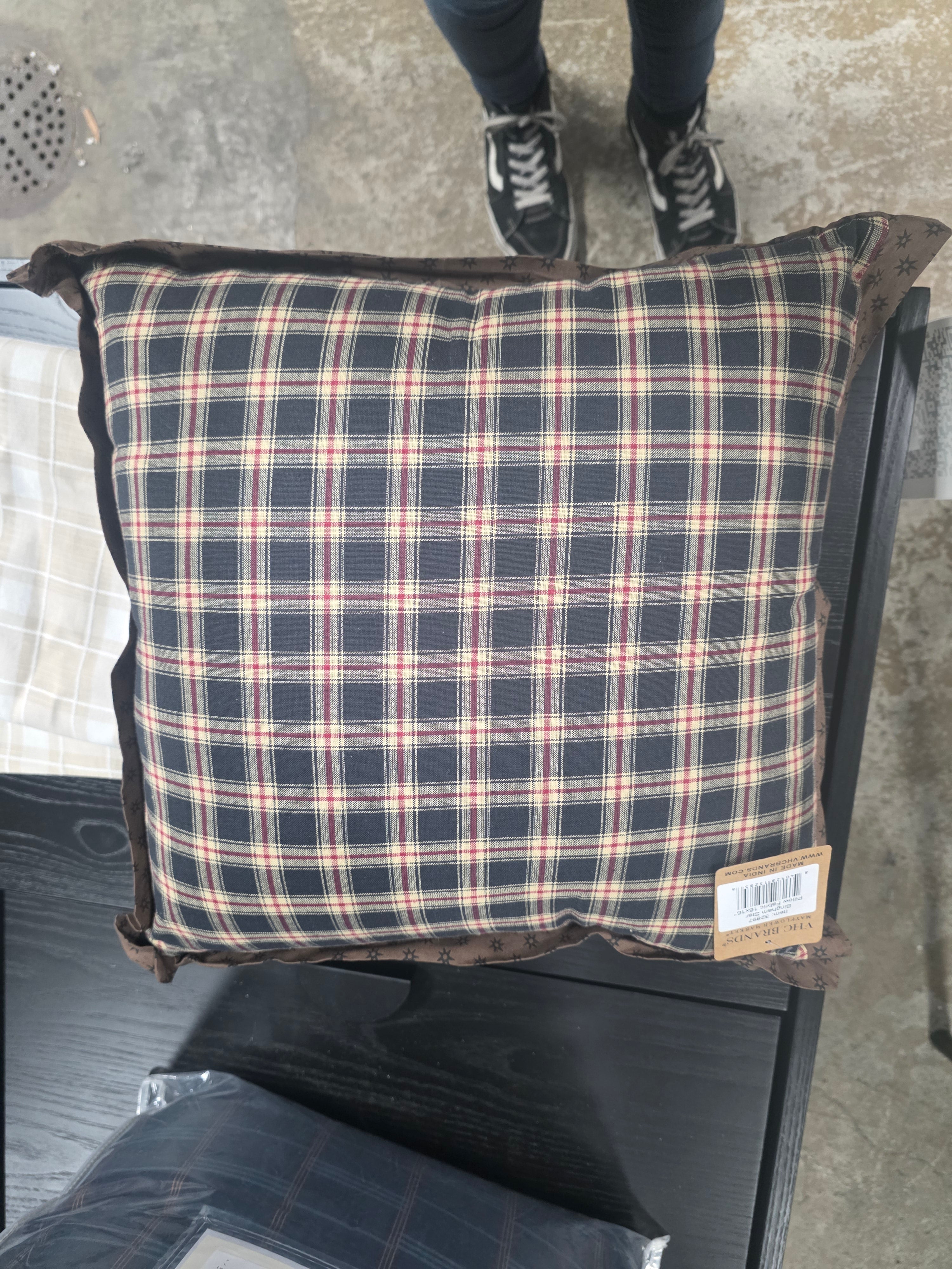 Bingham Star Pillow Fabric 16x16 - SHOWROOM ITEM 