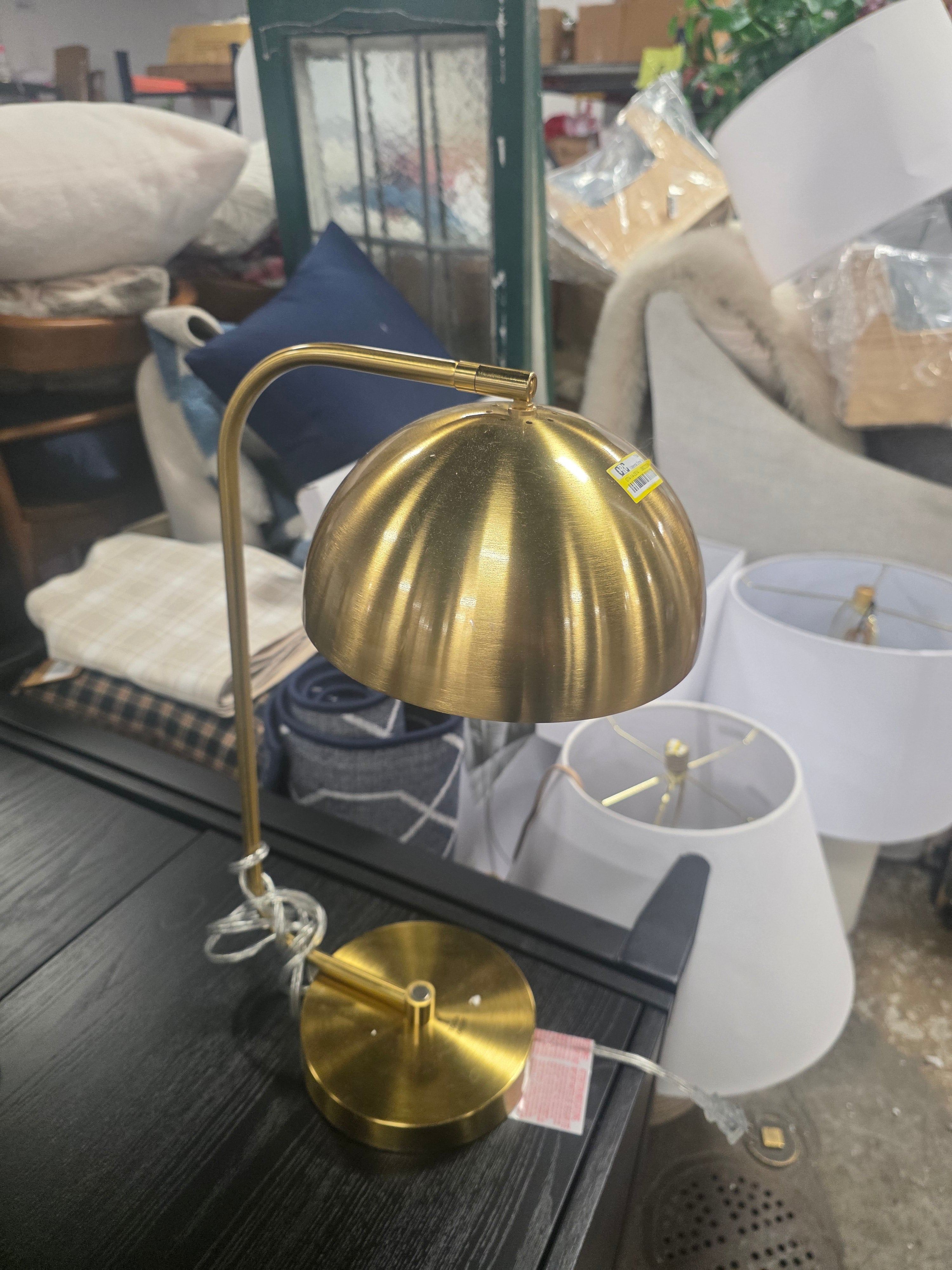 Valencia Dome Table Lamp Brass - Threshold™ - SHOWROOM ITEM 