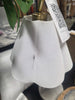 Scalloped Shade Table Lamp with Marble Base White - Threshold™ - SHOWROOM ITEM 