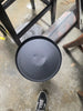 Alester Round Smooth Metal Drink Table Black - Threshold™ - SHOWROOM ITEM 