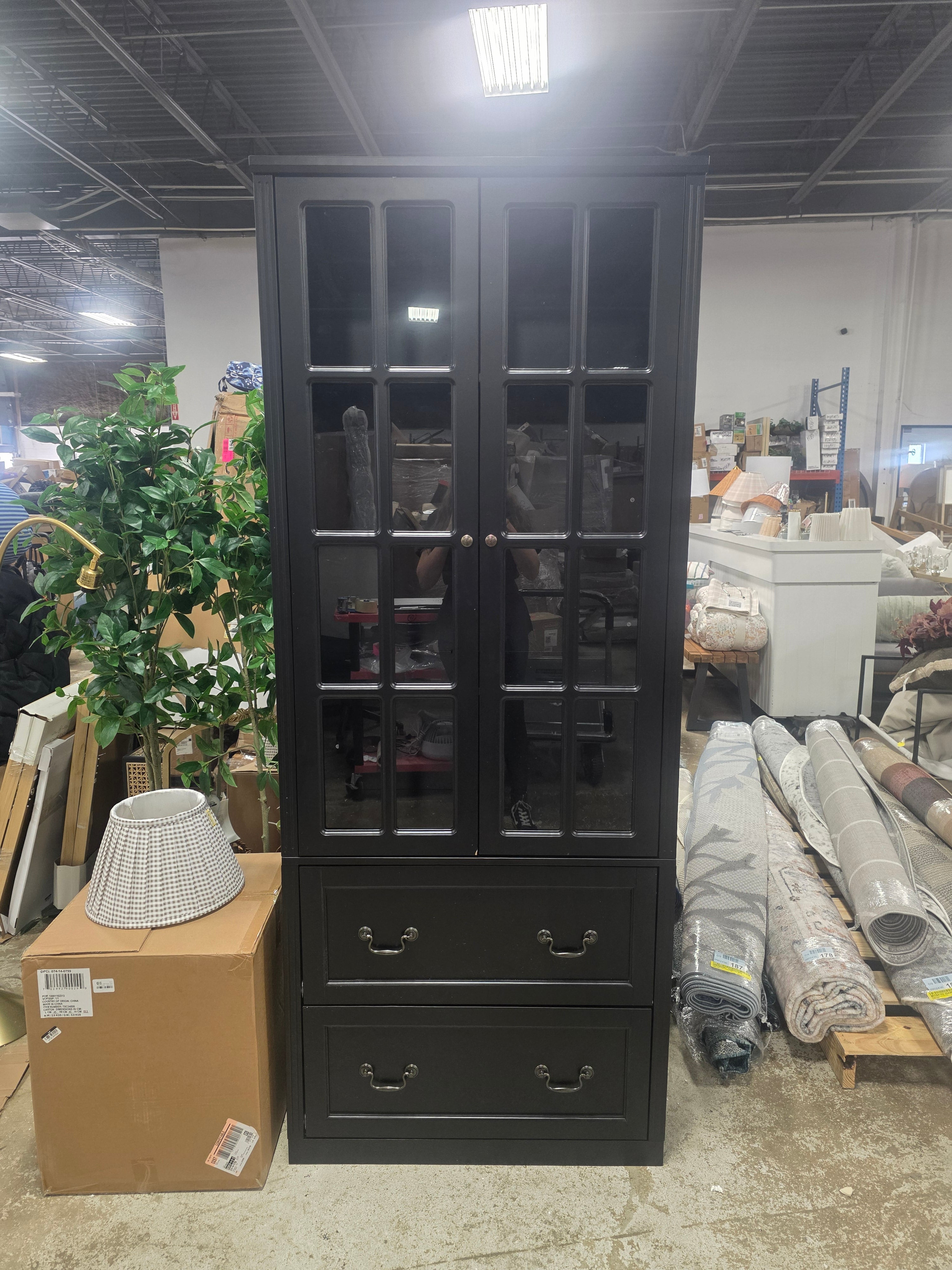 Kylen 78.7'' China Cabinet - SHOWROOM ITEM 