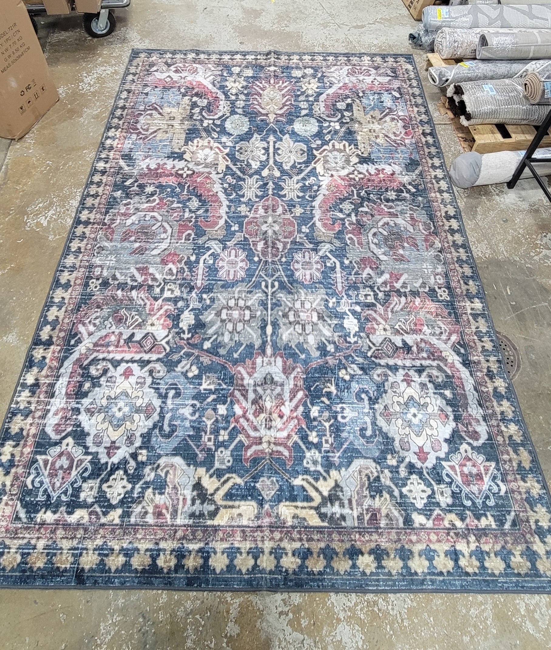 RUGSURE Washable Area Rugs - SHOWROOM ITEM