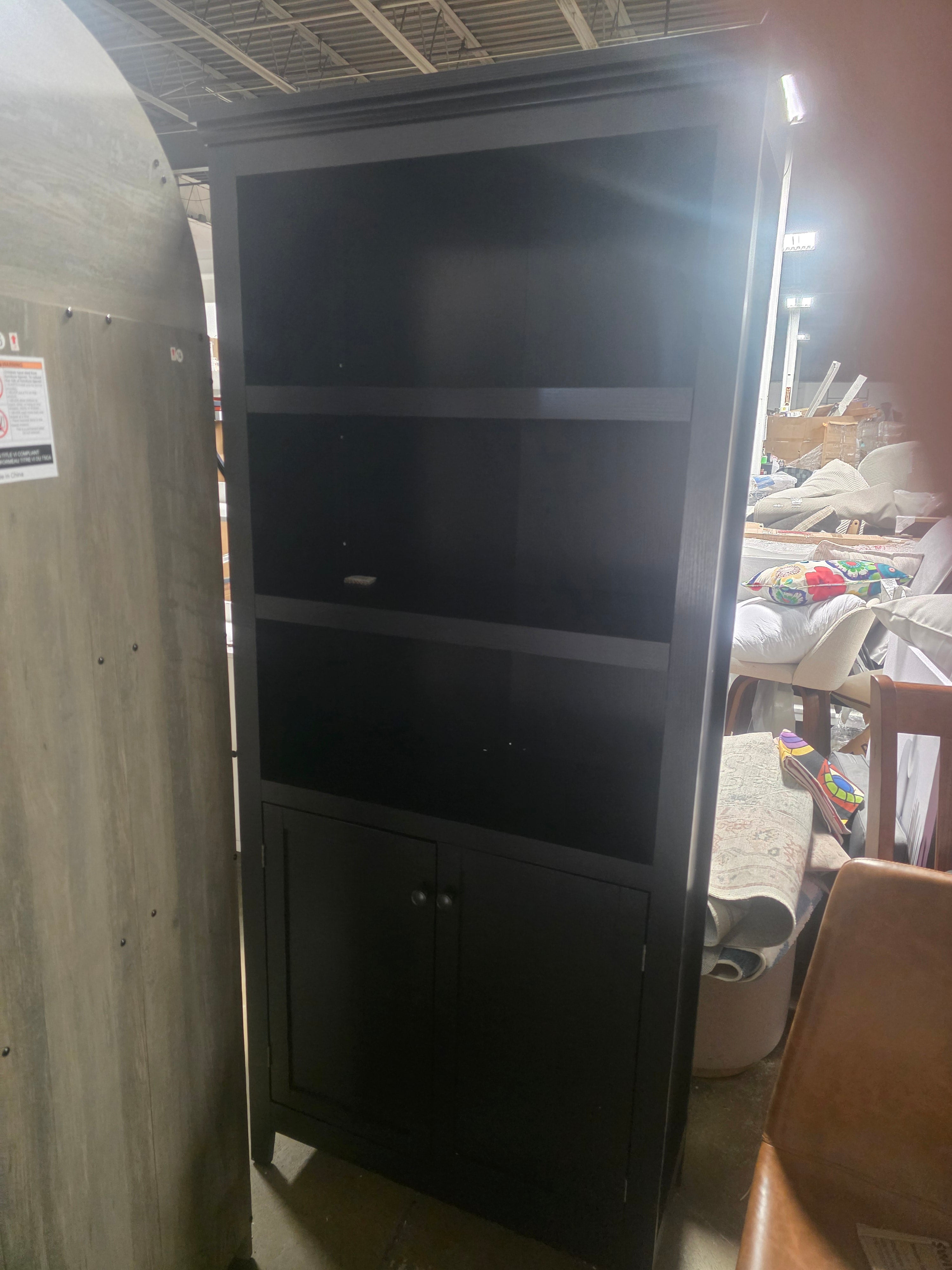 72" Carson 5 Shelf Bookcase with Doors - Threshold™ - SHOWROOM ITEM 