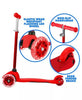 Rugged Racers Mini 3 Wheel Scooter with LED Lights