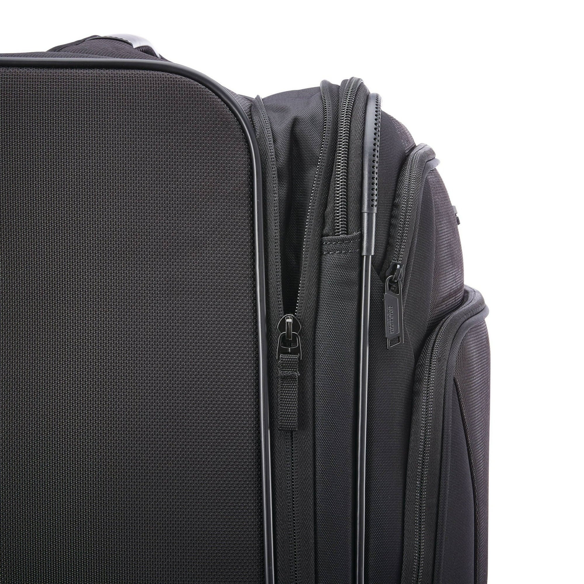 Phenom Softside Carry On Spinner Suitcase - Black