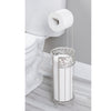 Steel Toilet Paper Roll Storage and Dispenser - Satin