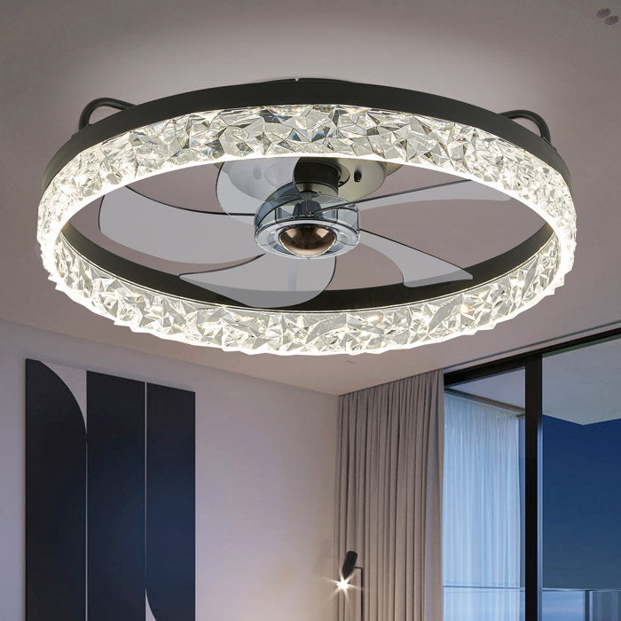 Peronne Dimmable Ceiling Fan with LED Lights