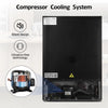 20 Bottle and 60 Can Series Nipus Dual Zone Built-in and Freestanding Wine & Beverage Refrigerator Tempered