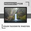 Black Picture Frame - Wood Picture Frame Complete with UV - Noir Classique (Set of 4)