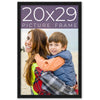 Black Picture Frame - Wood Picture Frame Complete with UV - Noir Classique (Set of 4)
