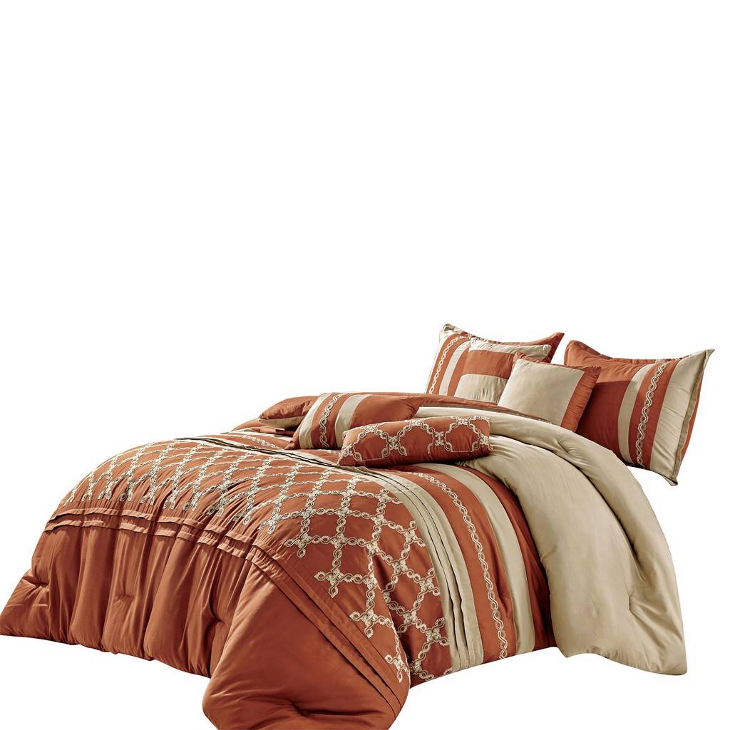7PC COMFORTER SET - QUEEN