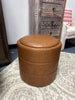 Storage Round Ottoman - HomePop SHOWROOM ITEM