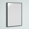 Black Modern Wall-Mounted Bathroom/Vanity Mirror