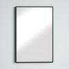 Black Modern Wall-Mounted Bathroom/Vanity Mirror