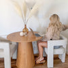 Dwen Modern Round Pedestal Dining Table Top