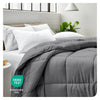 Duvet Insert Comforter - Goose Down Alternative - Ultra-Soft - Premium Series - All Season Warmth - Bedding Comforter (Full, Grey)