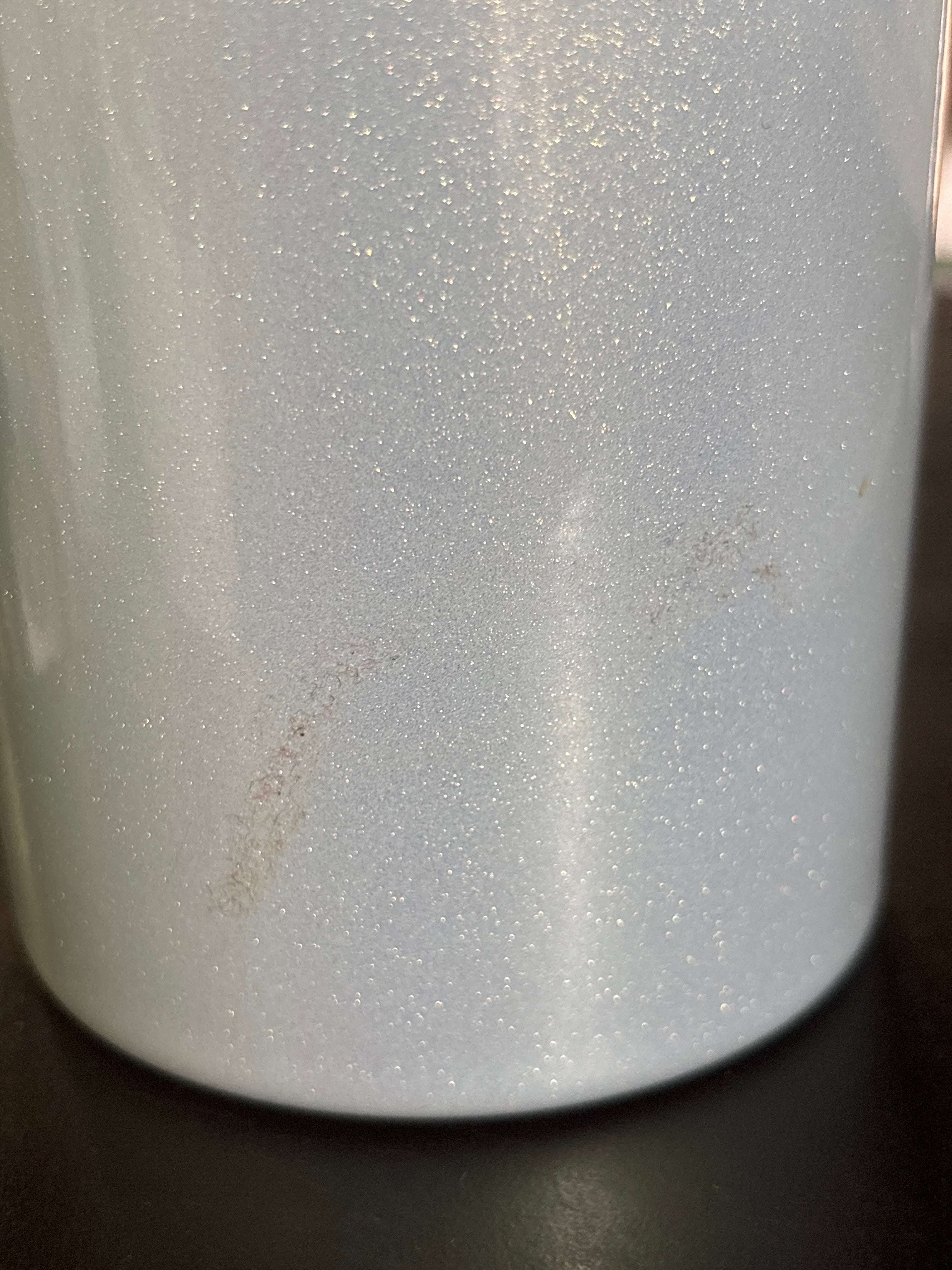40oz Elegant Sand-Flow Stainless Steel Tumbler - Blue SHOWROOM ITEM